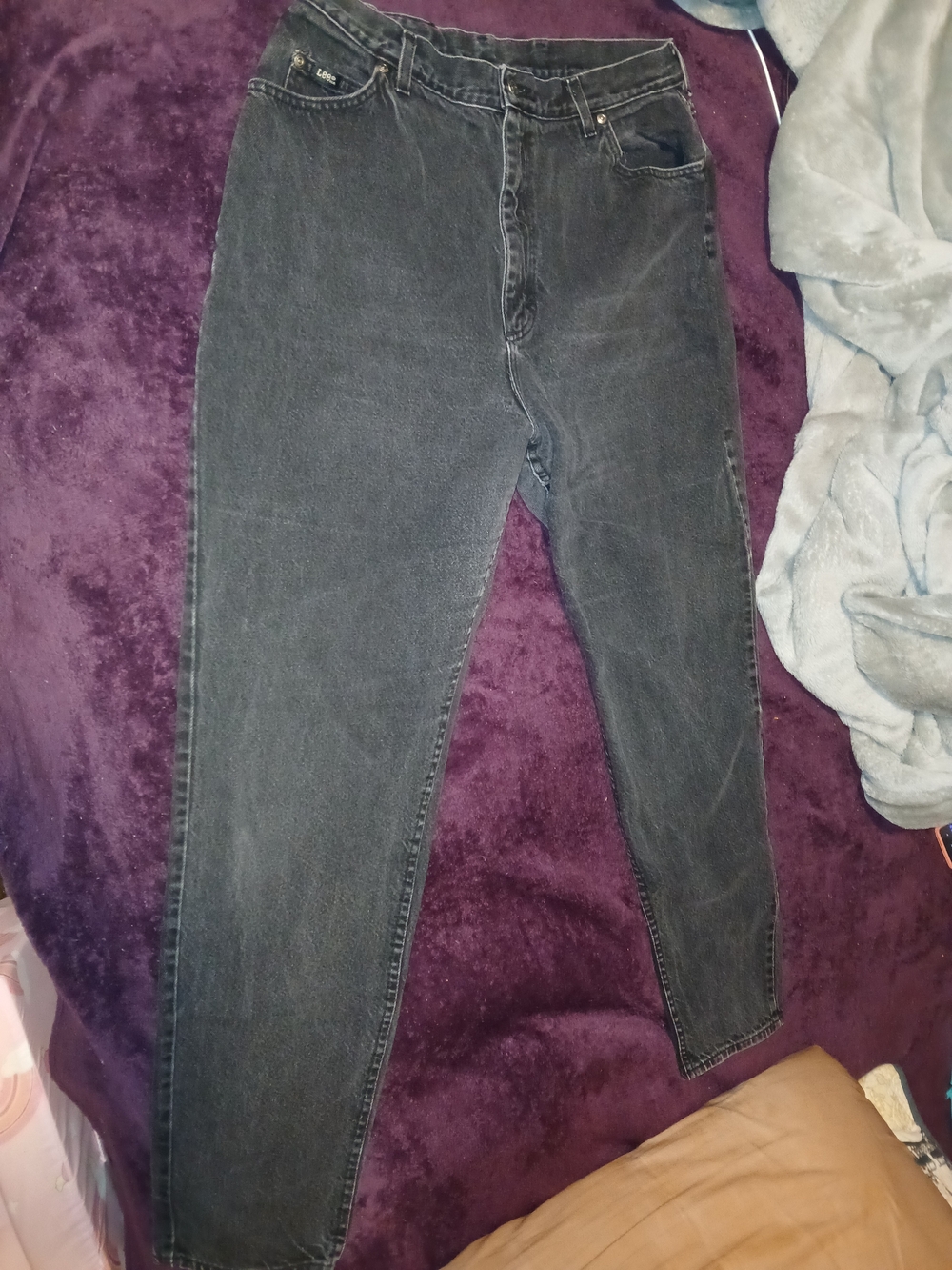 Lee Classic Womens Black Jeans - Timeless Straight Fit